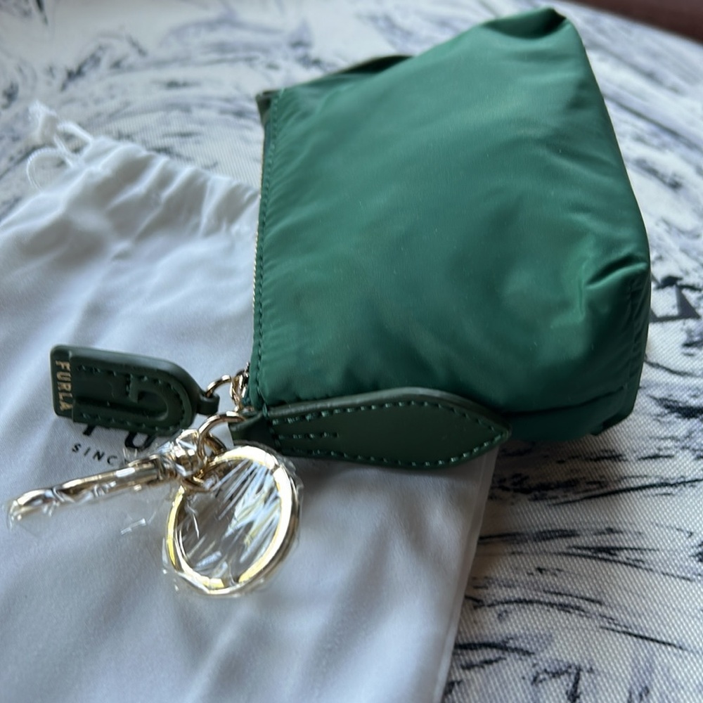 Furla Calipso Case Charm- Tessuto Nylon Padded Royal - Picture 2 of 3
